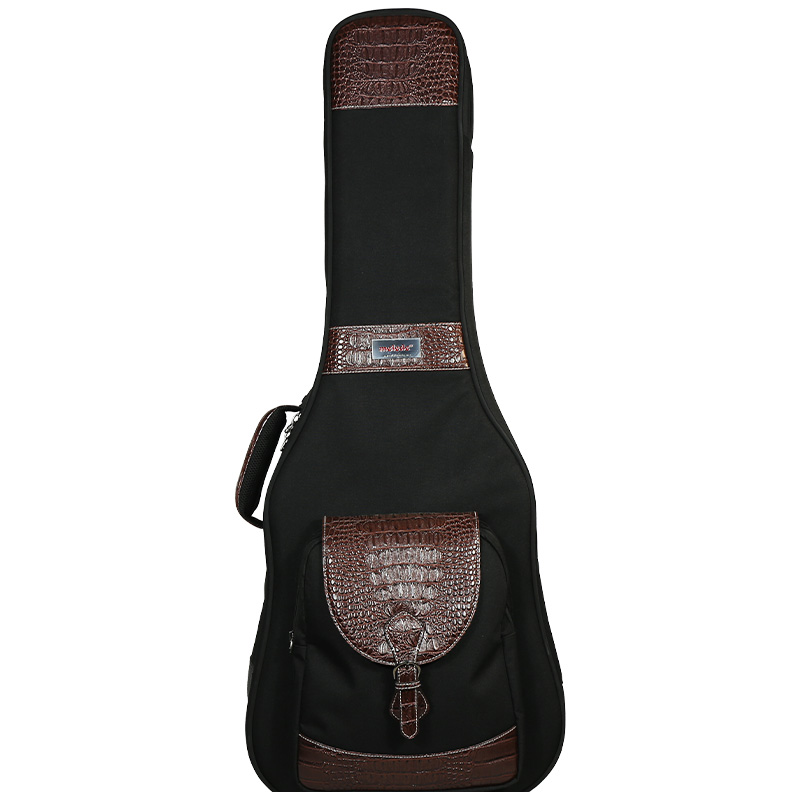 New Leather Guitar Bag Padded for Acoustic Guitar